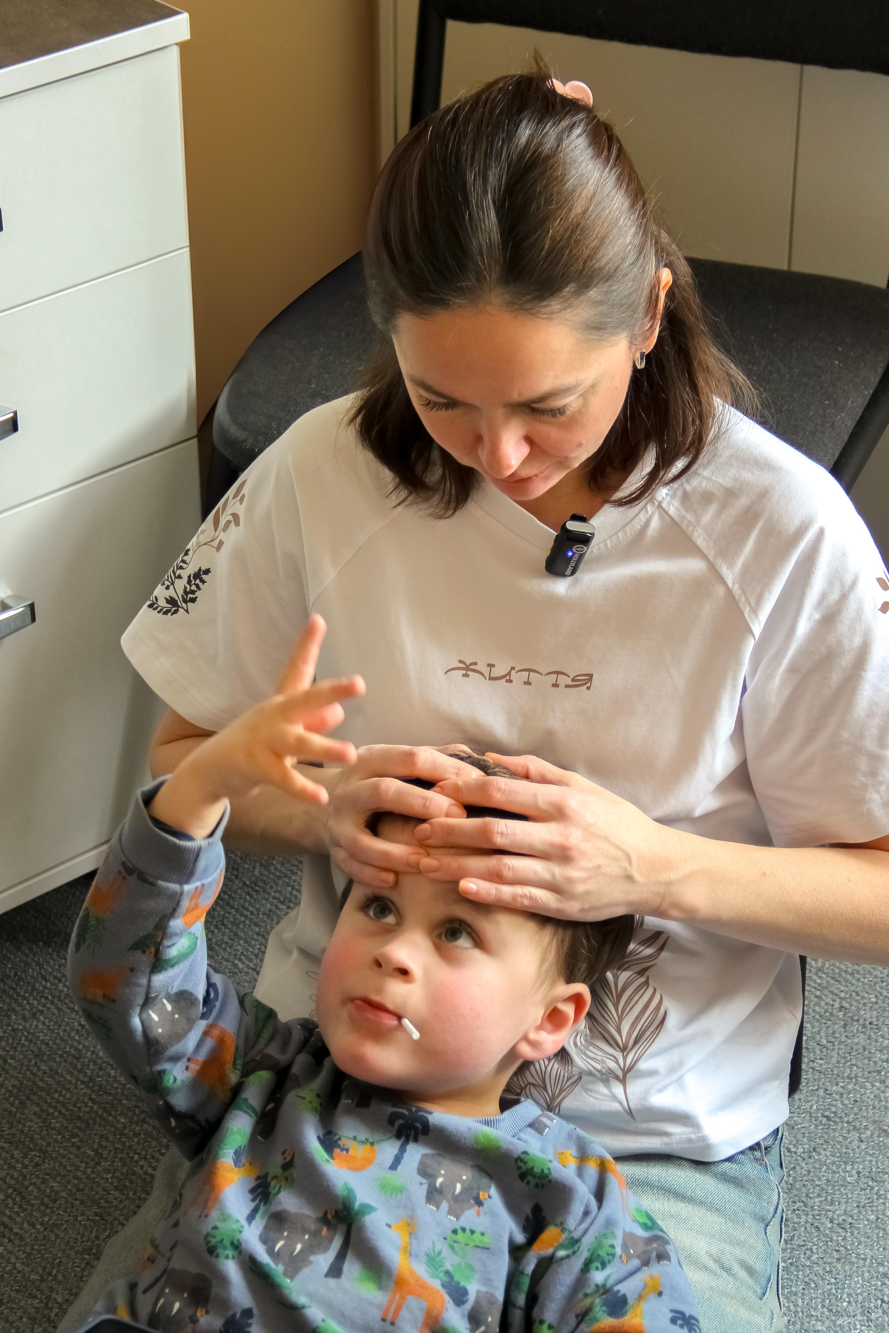 Pediatric osteopathic treatment